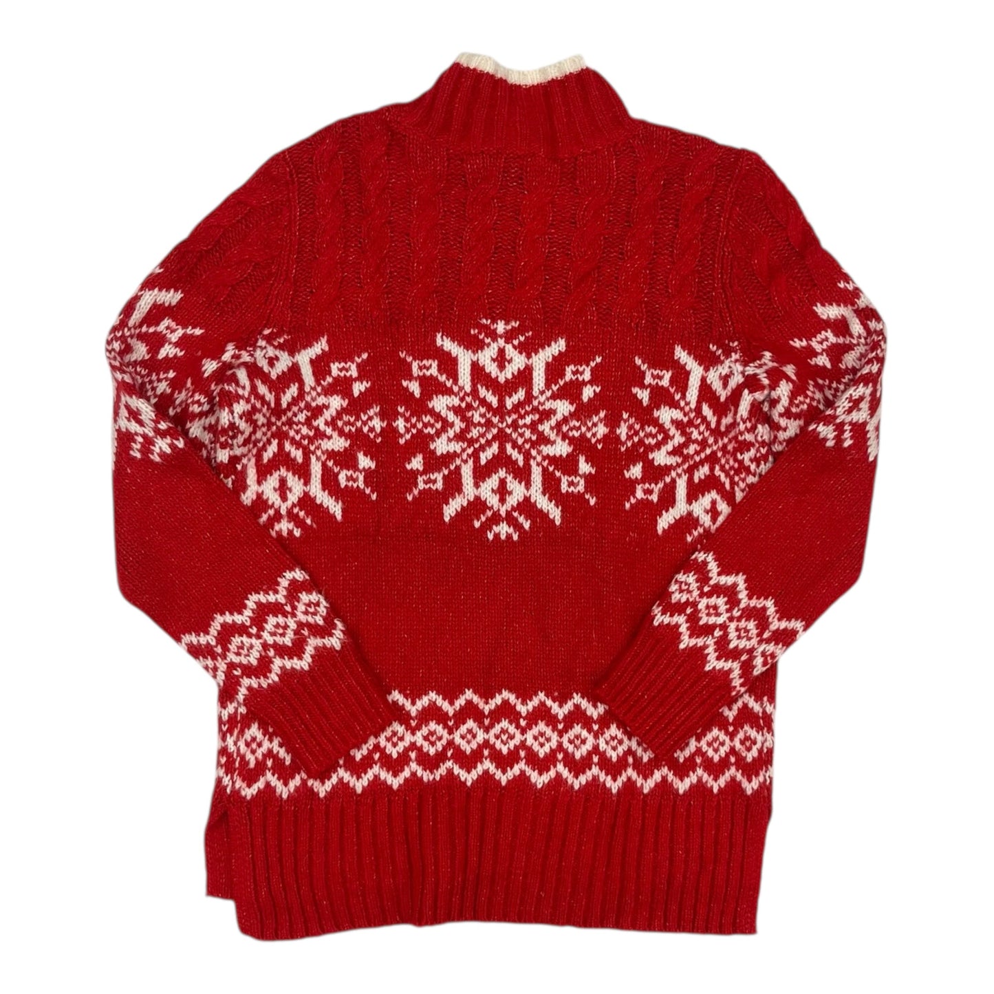 Sweater By Talbots In Red, Size:S