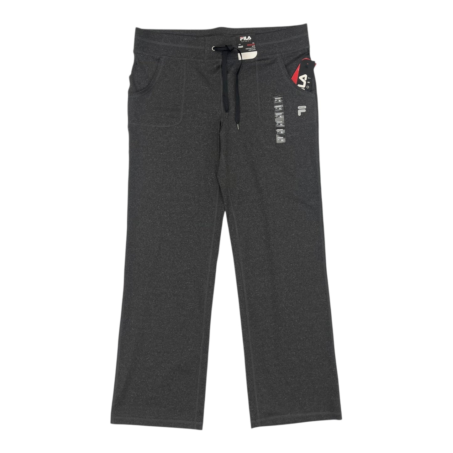 Athletic Pants By Fila In Grey, Size:Xl