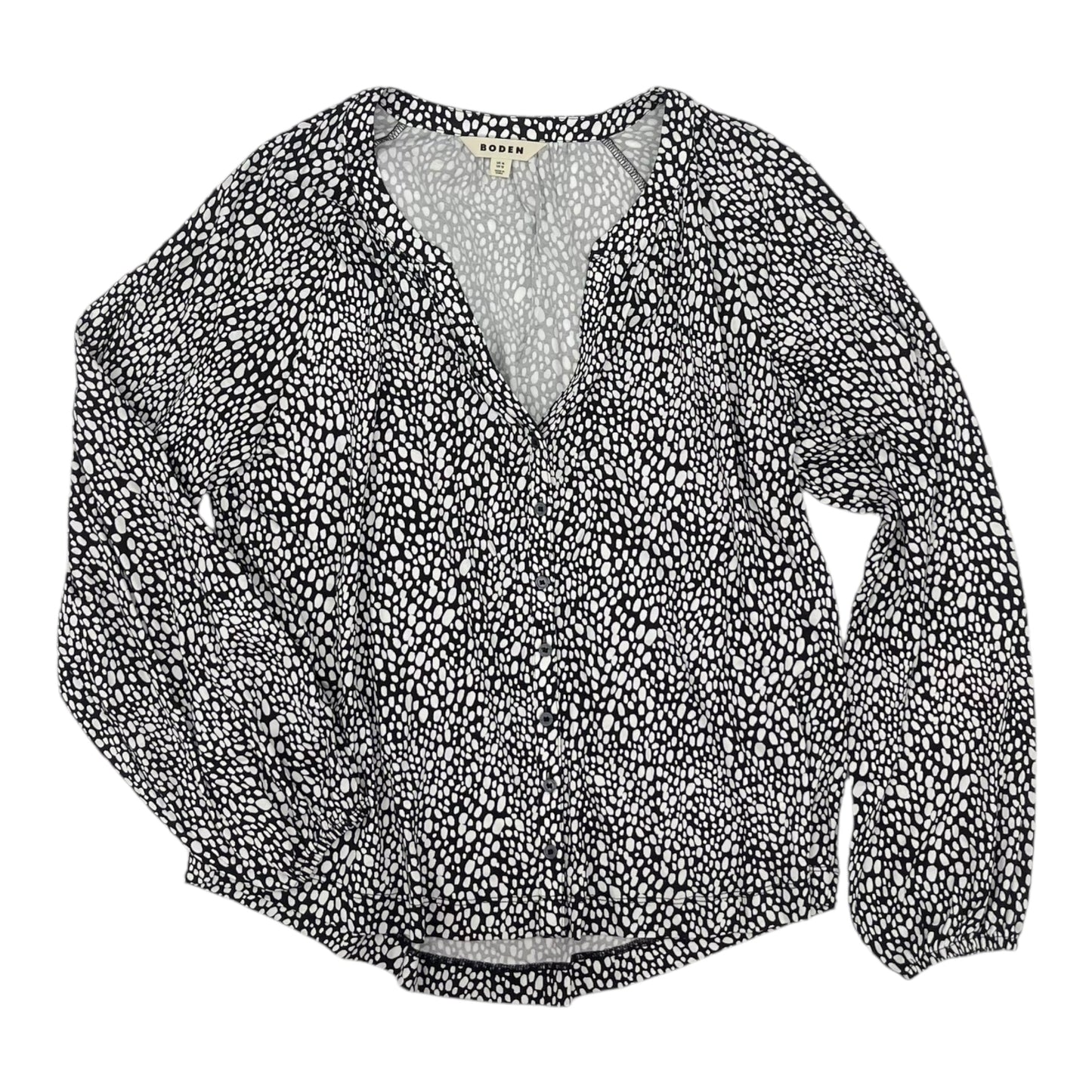 Top Ls By Boden In Black & White, Size:L