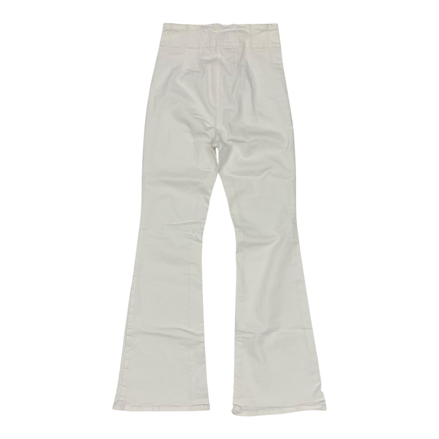 Jeans Flared By We The Free In White Denim, Size:10