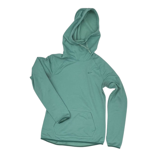 Athletic Sweatshirt Hoodie By Nike Apparel In Blue, Size:M