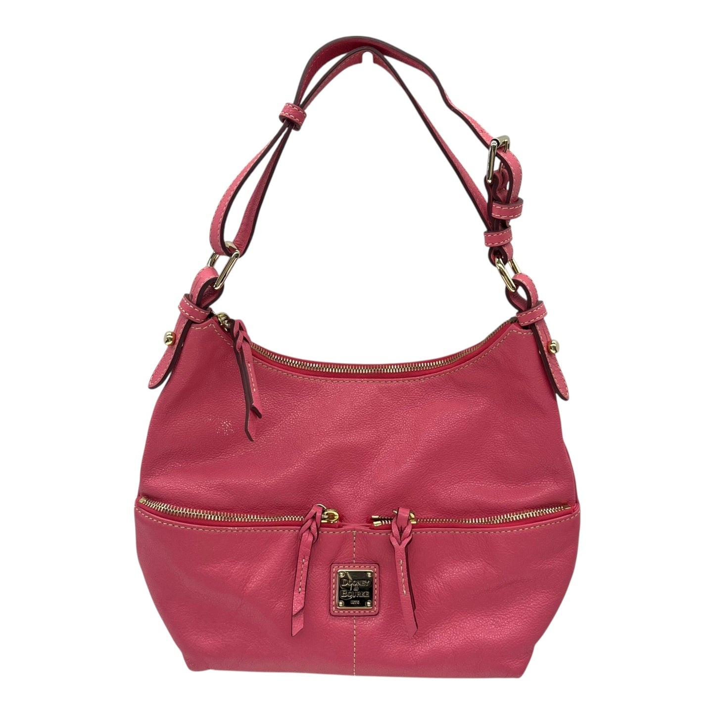 Handbag Designer By Dooney And Bourke In Pink, Size:Medium