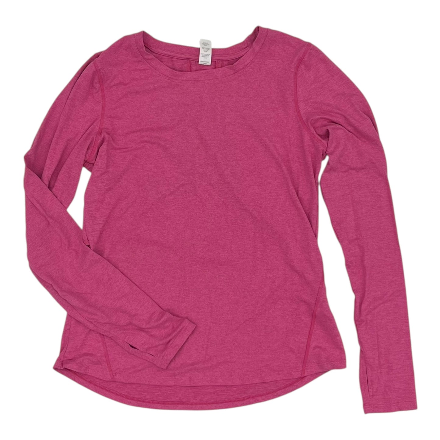 Athletic Top Ls Crewneck By Marika In Pink, Size:M