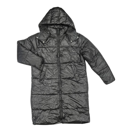 Coat Puffer & Quilted By Divided In Black, Size:L