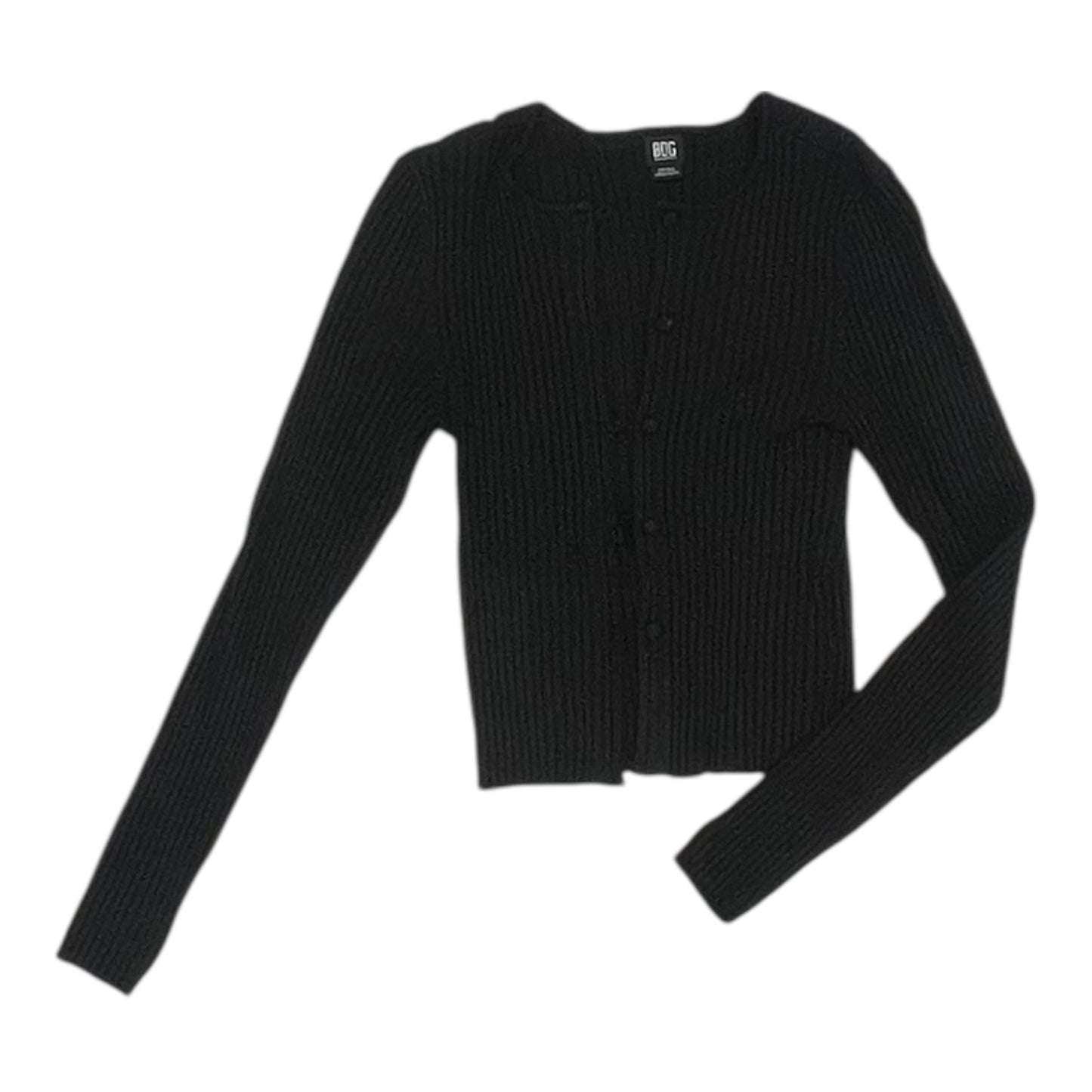 Cardigan By Bdg In Black, Size:M