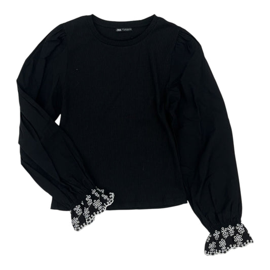 Top Ls By Zara In Black, Size:L