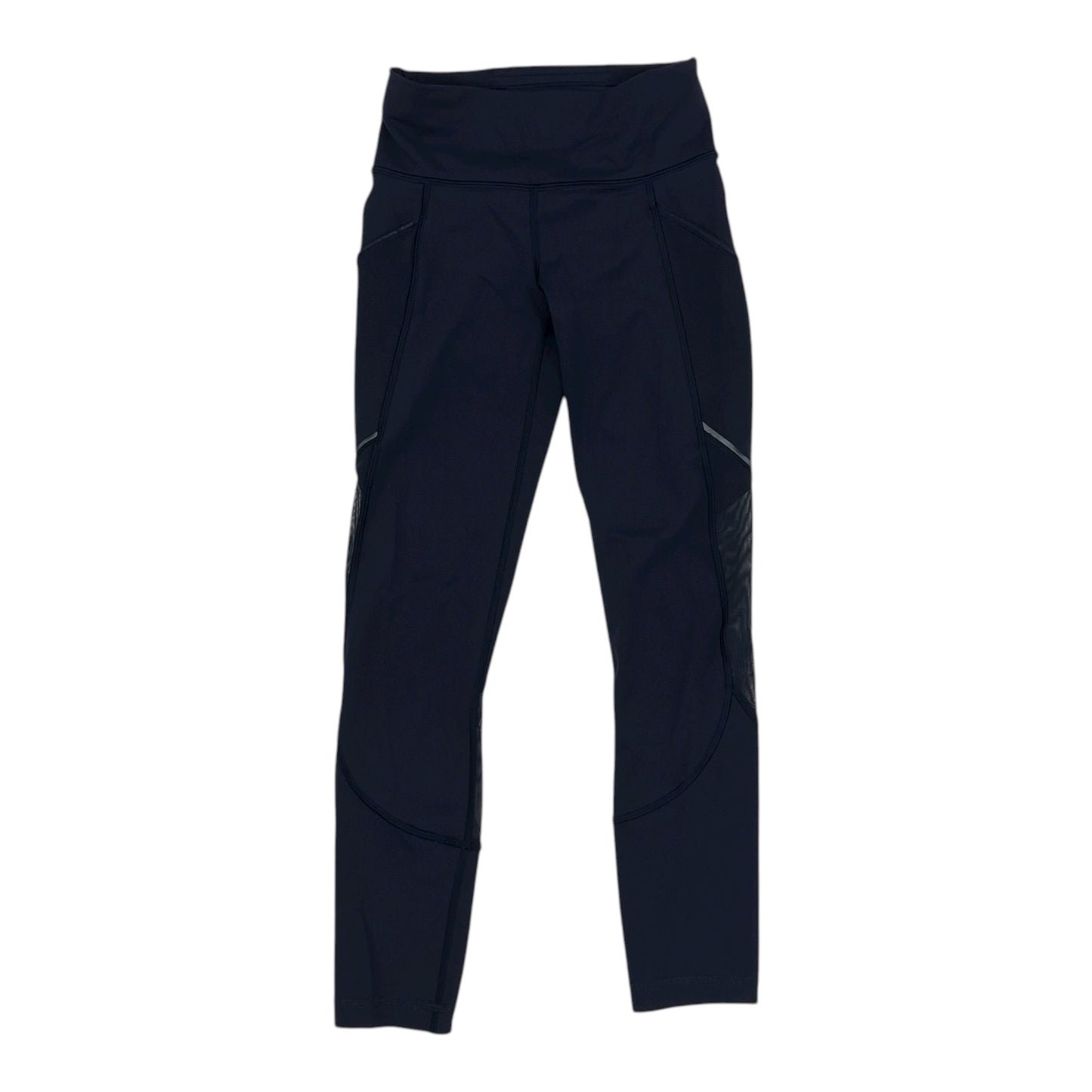 Athletic Leggings By Lululemon In Navy, Size:Xs
