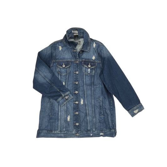 Jacket Denim By Torrid In Blue Denim, Size:3X
