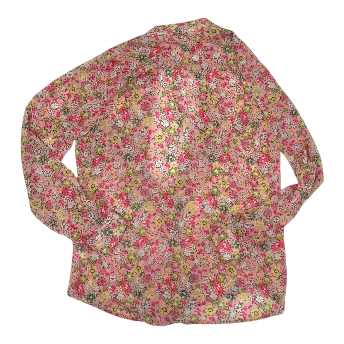 Blouse Ls By Kut In Floral Print, Size:S