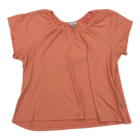 Top Ss By Cj Banks In Orange, Size:3X