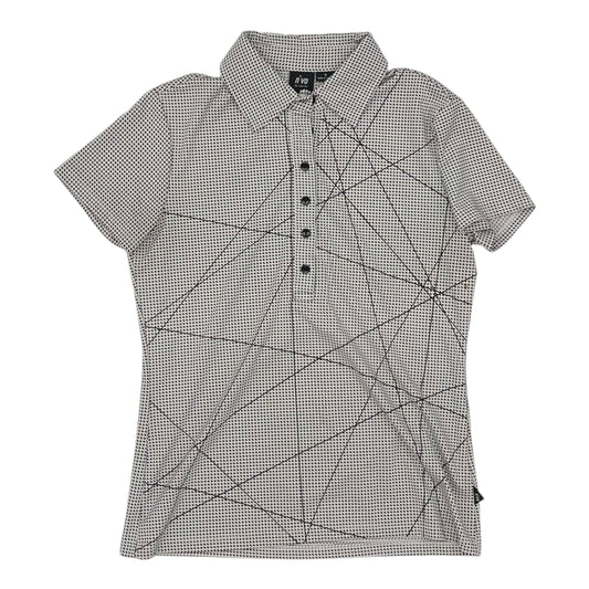 Athletic Top Ss By Clothes Mentor In Black & White, Size:S