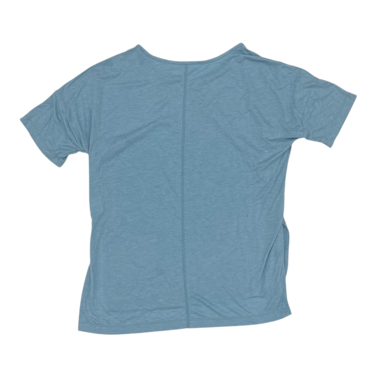 Athletic Top Ss By Nike In Blue, Size:M