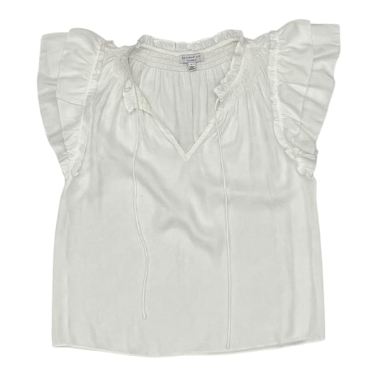 BLOUSE SS by CURRENT AIR in WHITE, Size:S