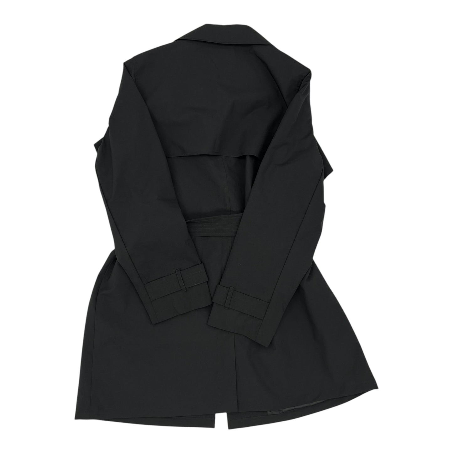 Coat Trench Coat By Time And Tru In Black, Size:Xl