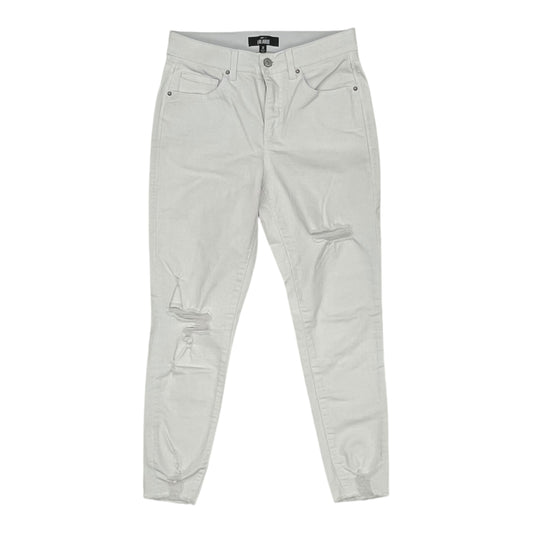Jeans Skinny By Lularoe In White Denim, Size:6