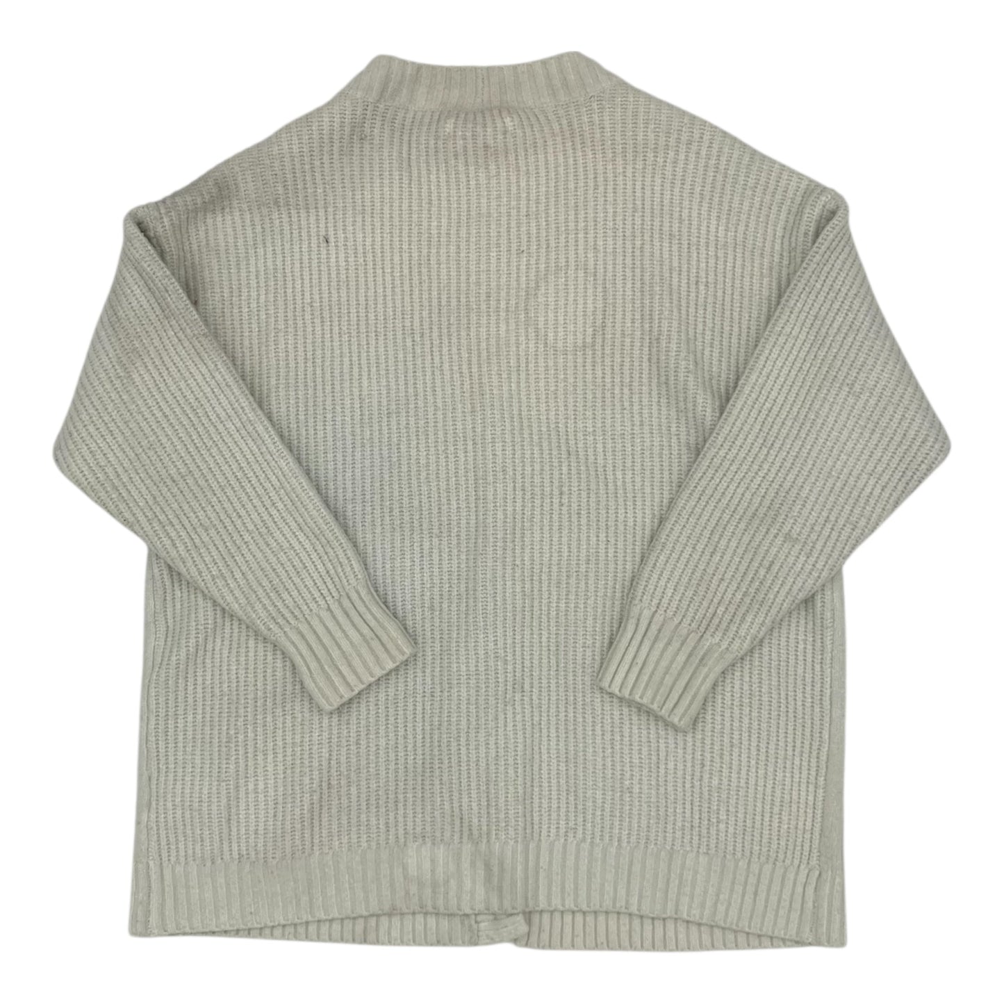 Sweater Cardigan By Abercrombie And Fitch In Cream, Size:Xl