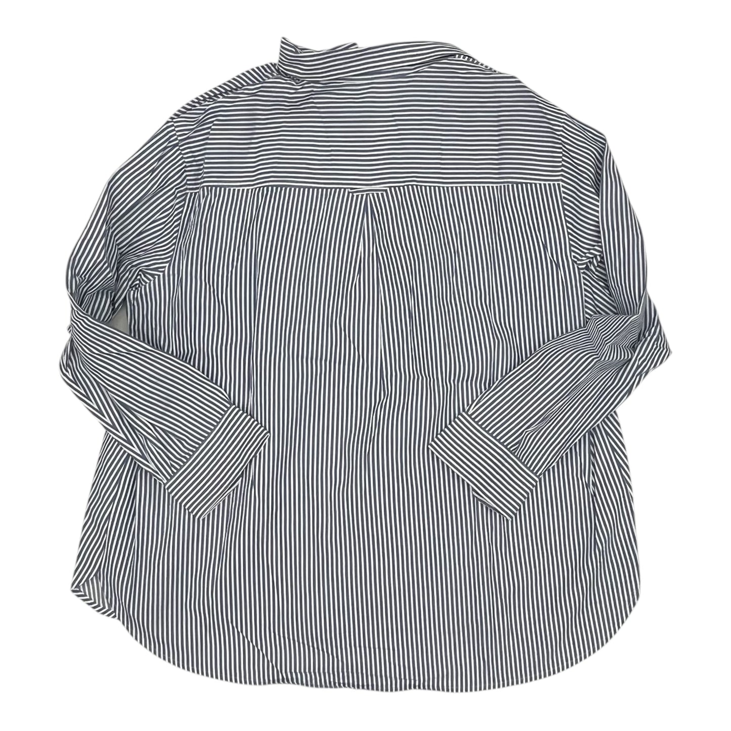 Mat Top Ls By Old Navy In Blue & White, Size:Xl