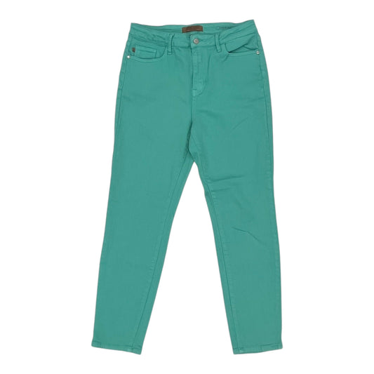 Jeans Skinny By Judy Blue In Green, Size:10