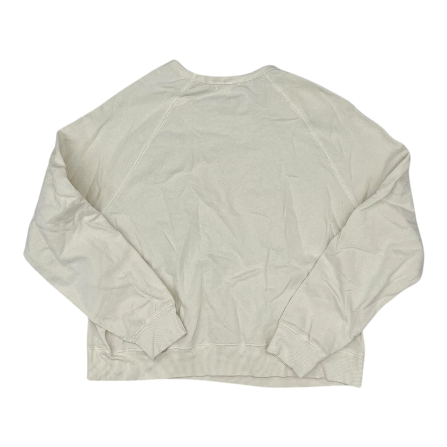 Sweatshirt Crewneck By Z Supply In Cream, Size:L