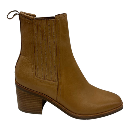 Boots Leather By Cmb In Tan, Size:8.5