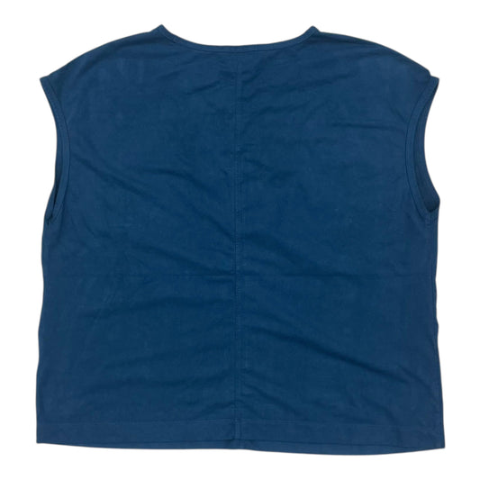 Top Ss By Coldwater Creek In Blue, Size:Lp