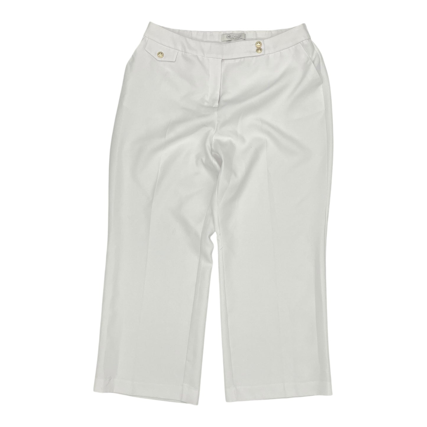 Pants Wide Leg By Cato In White, Size:18