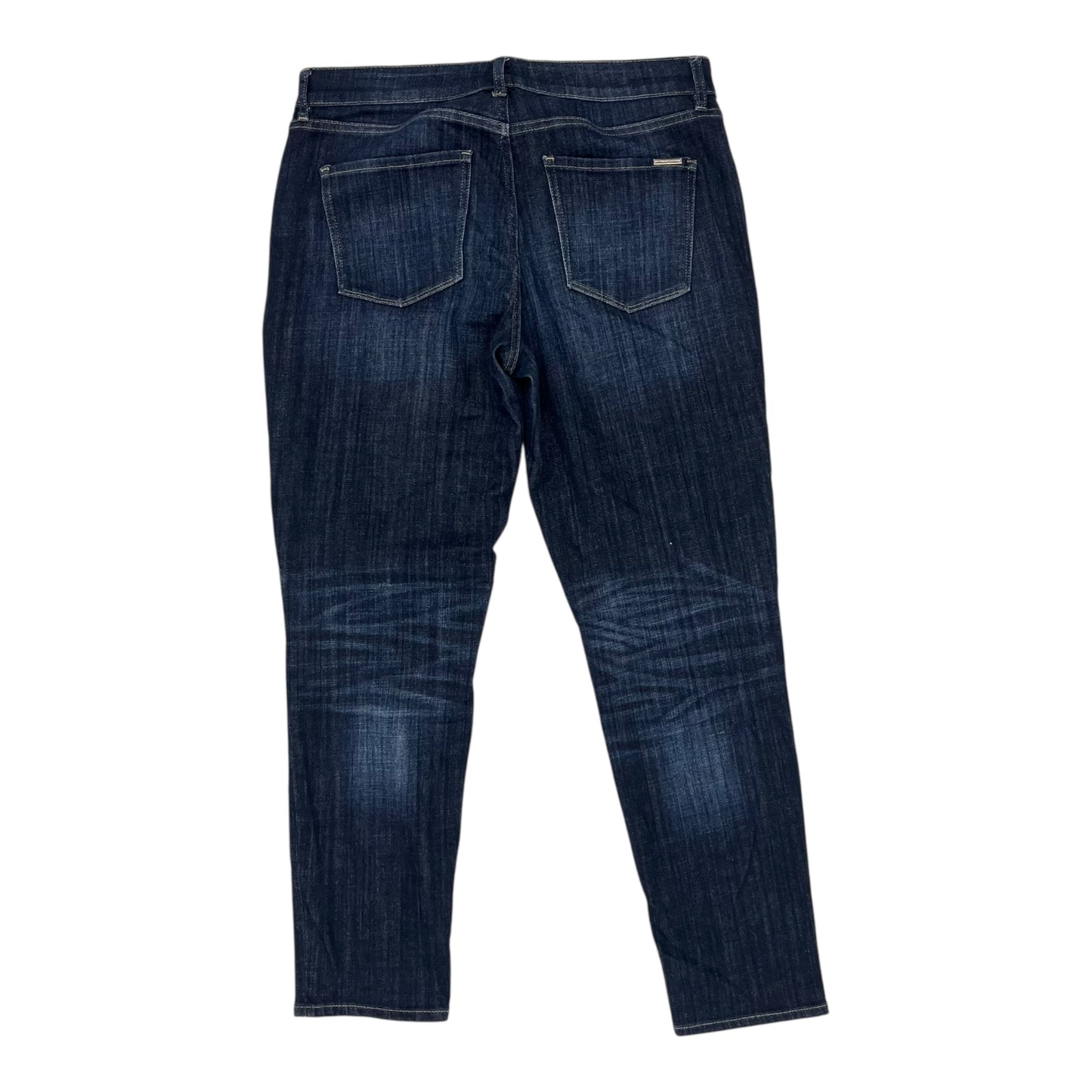 Jeans Straight By White House Black Market In Blue Denim, Size:8