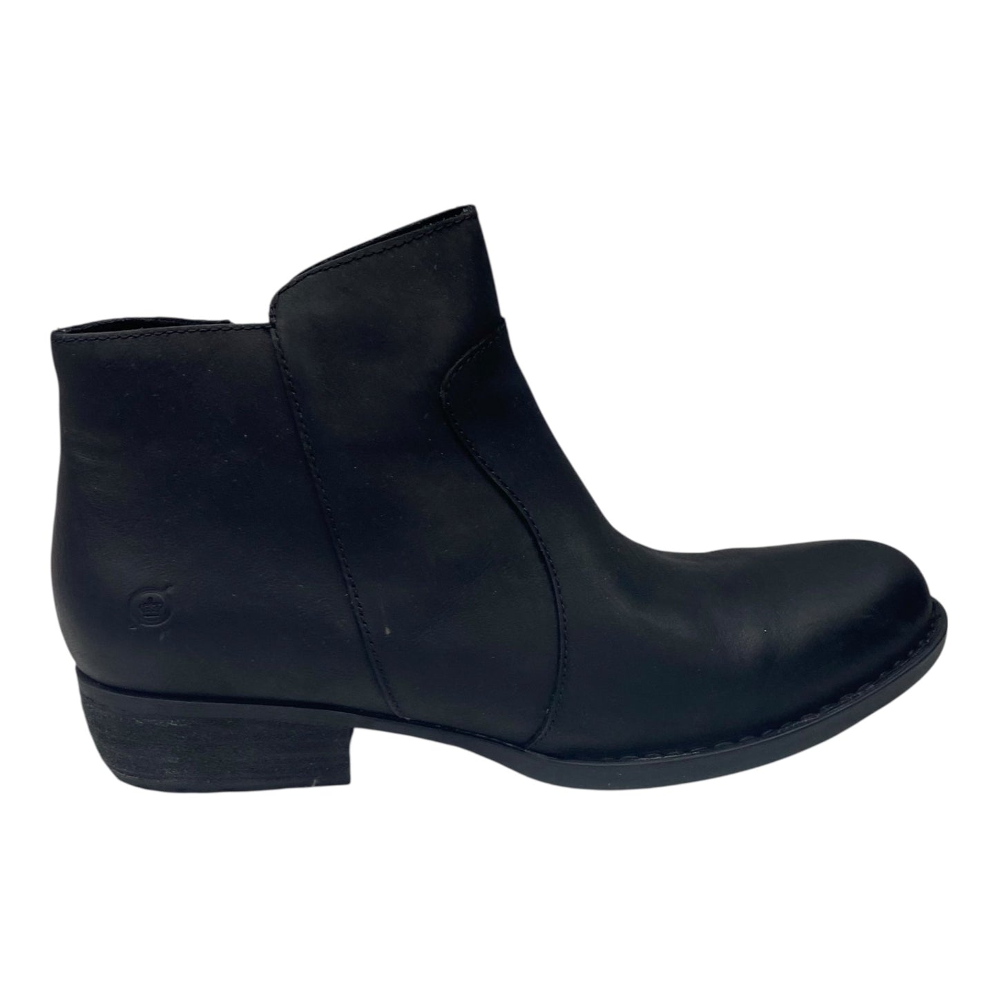 Boots Leather By Born In Black, Size:11