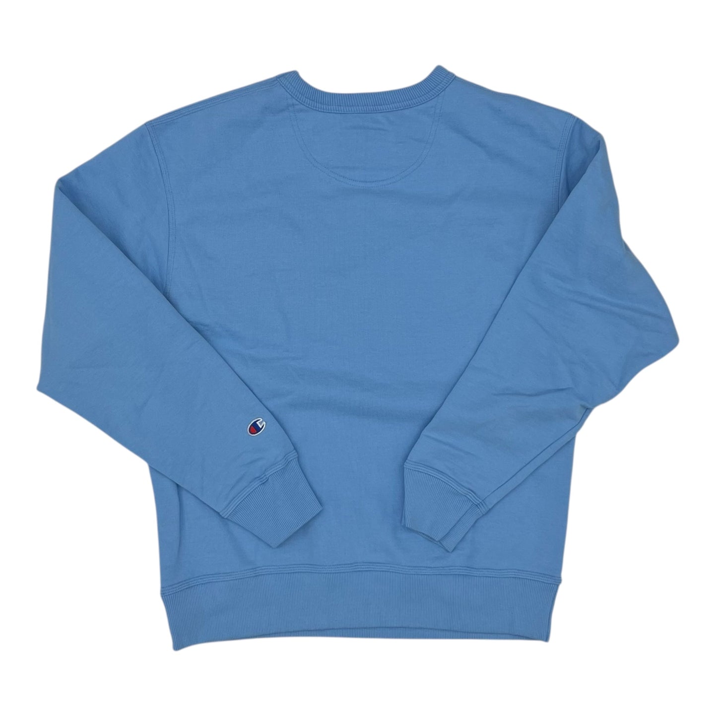 Athletic Sweatshirt Crewneck By Champion In Blue, Size:M