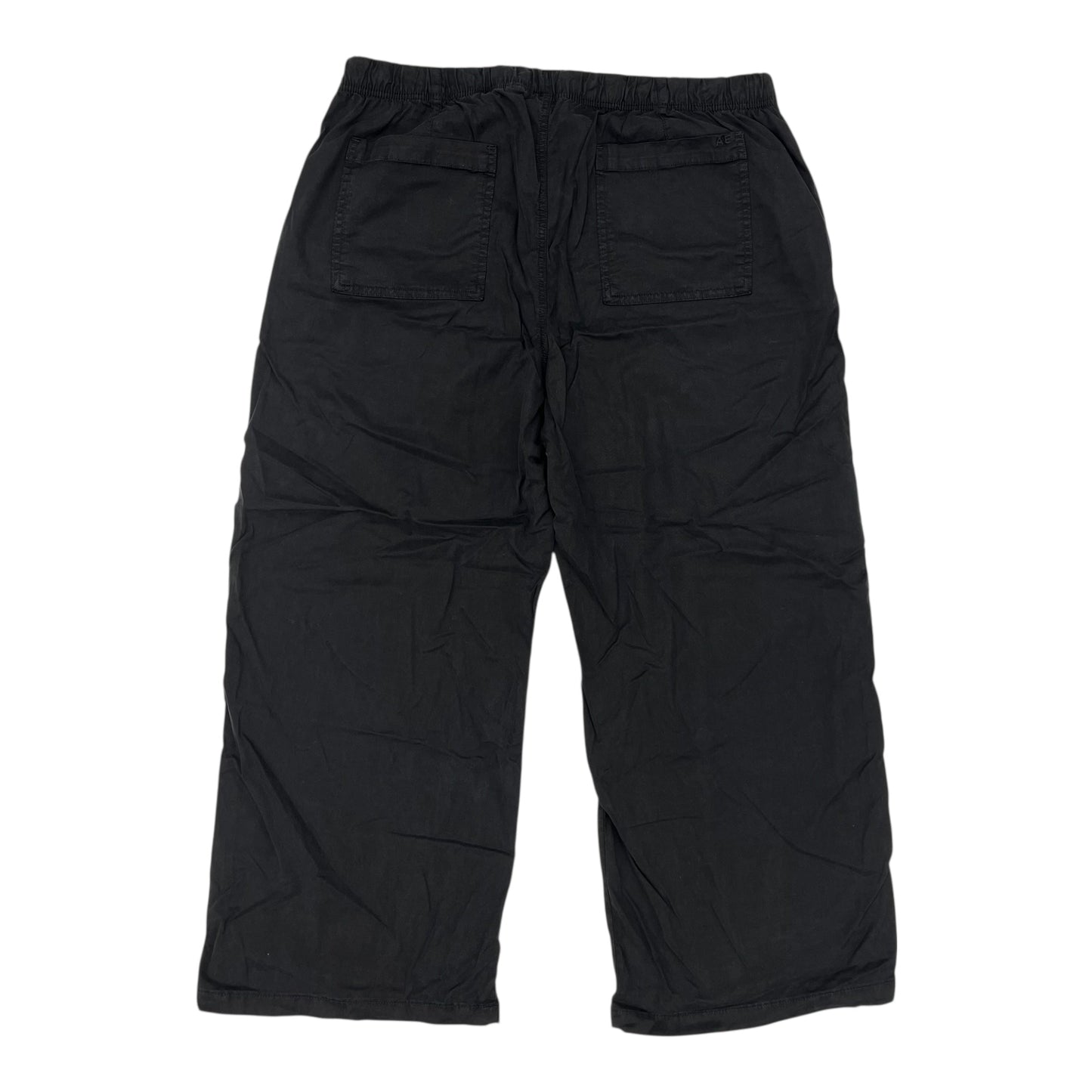 Pants Wide Leg By American Eagle In Black, Size:Xl