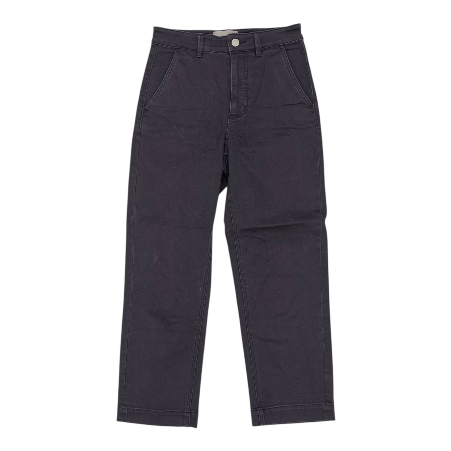 Pants Cropped By Everlane In Purple Denim, Size:4