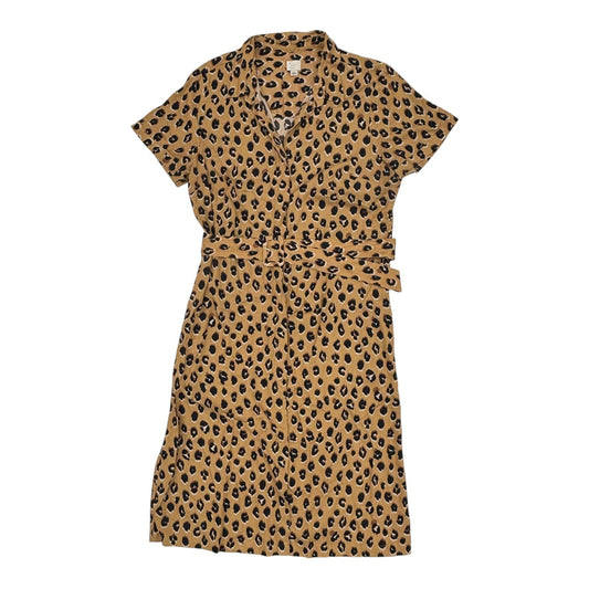 Dress Casual Midi By A New Day In Leopard Print, Size:L