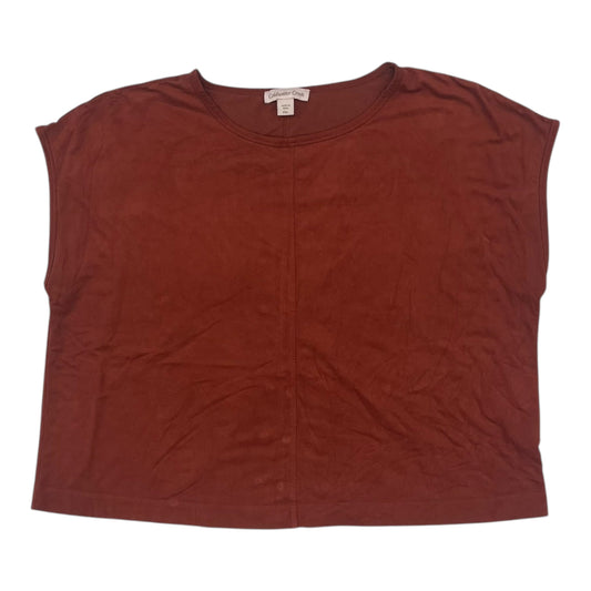 Top Ss By Coldwater Creek In Orange, Size:Xlp