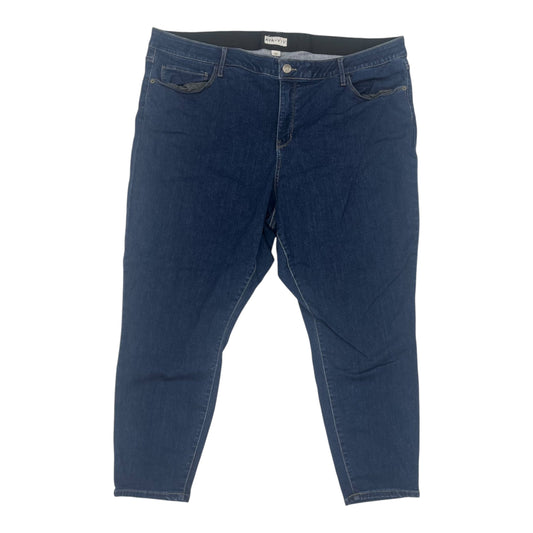 Jeans Skinny By Ava & Viv In Blue Denim, Size:26
