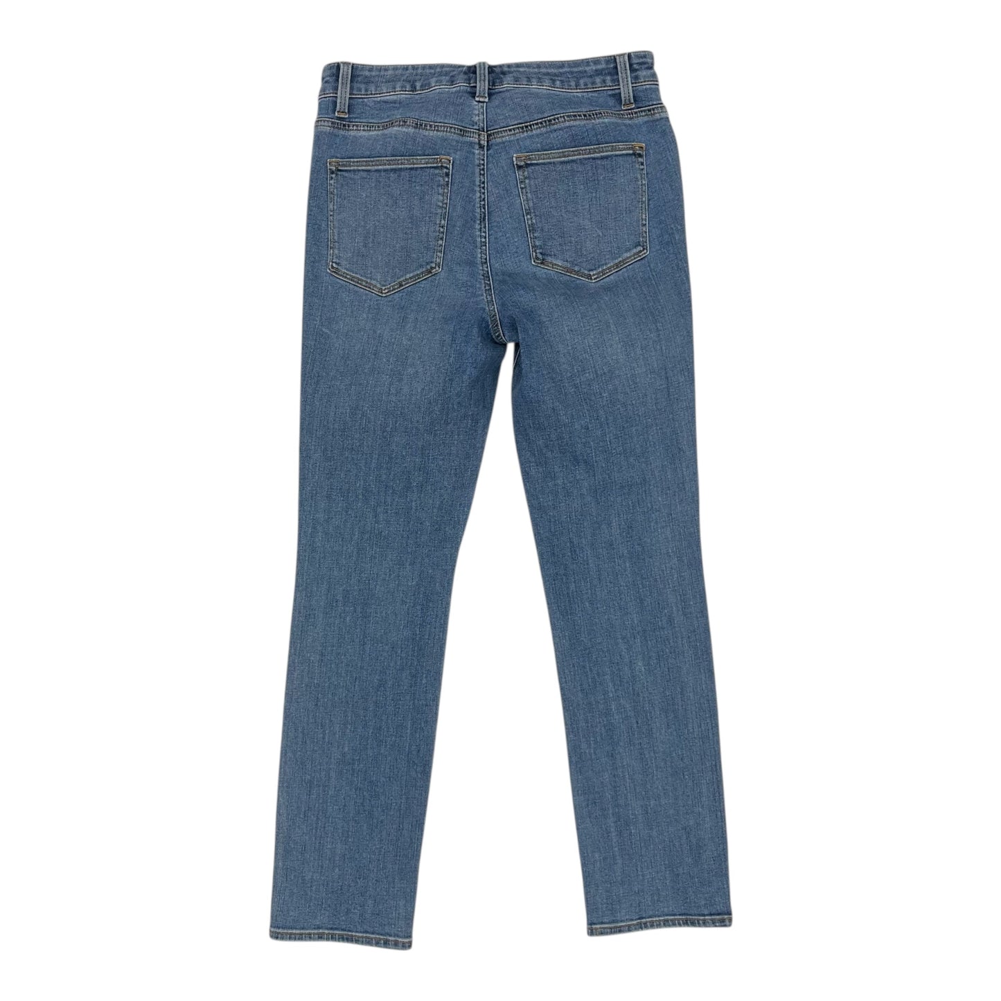 Jeans Skinny By Talbots In Blue Denim, Size:6P