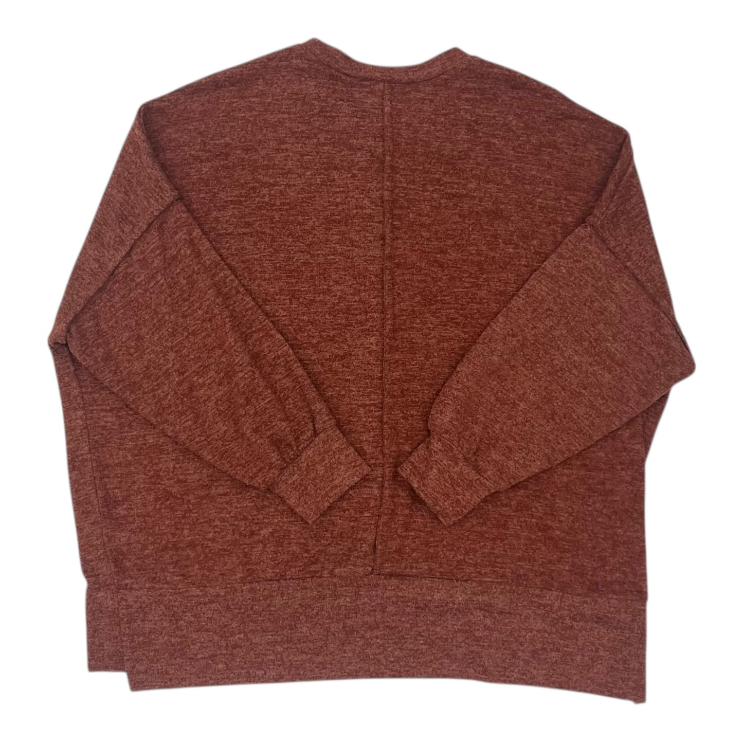 Top Ls By Zenana In Brown, Size:L