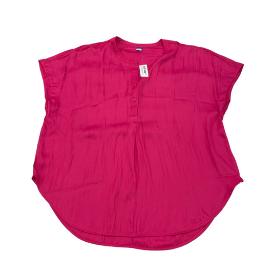 PINK BLOUSE SS by OLD NAVY Size:XL