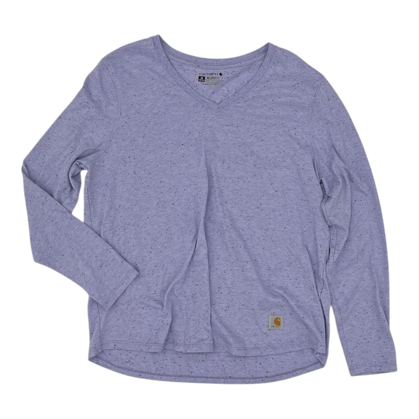 Top Ls By Carhartt In Purple, Size:1X