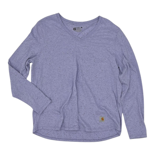 Top Ls By Carhartt In Purple, Size:1X