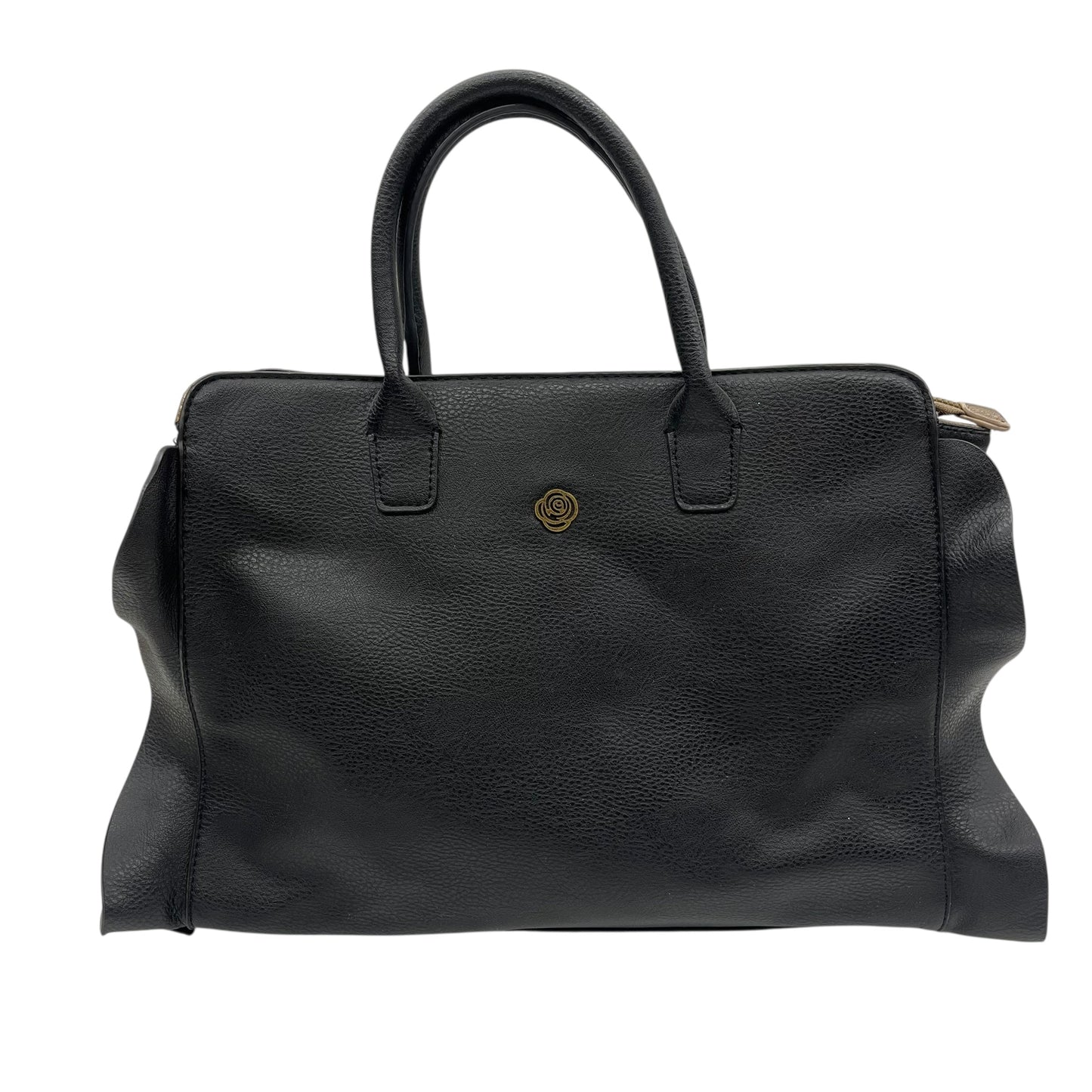 Handbag By Carlos By Carlos Santana In Black, Size:Large