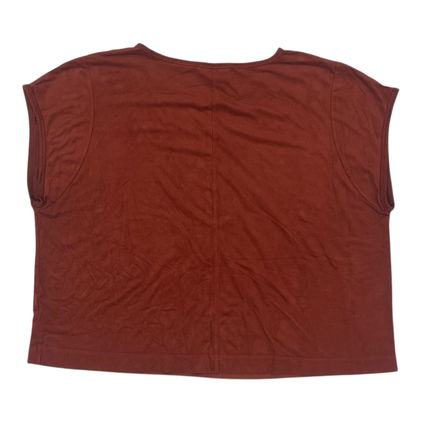 Top Ss By Coldwater Creek In Orange, Size:Xlp