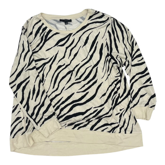 Top Ls By Jane And Delancey In Cream, Size:1X