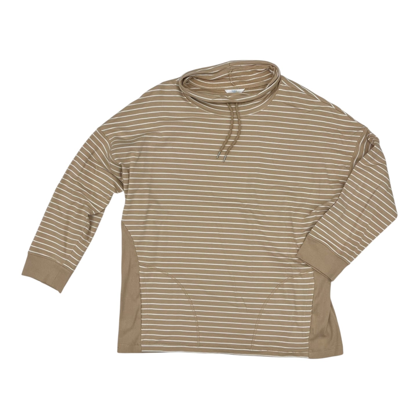 Top Ls By Time And Tru In Brown, Size:Xl
