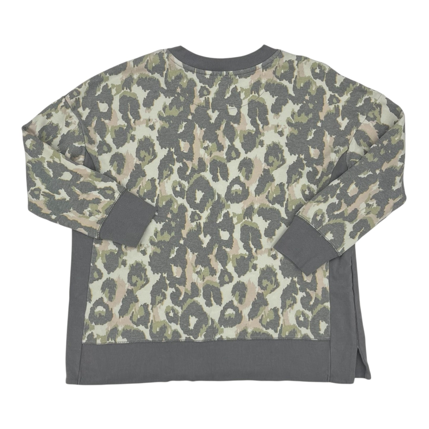Sweatshirt Crewneck By Bke In Camouflage Print, Size:L