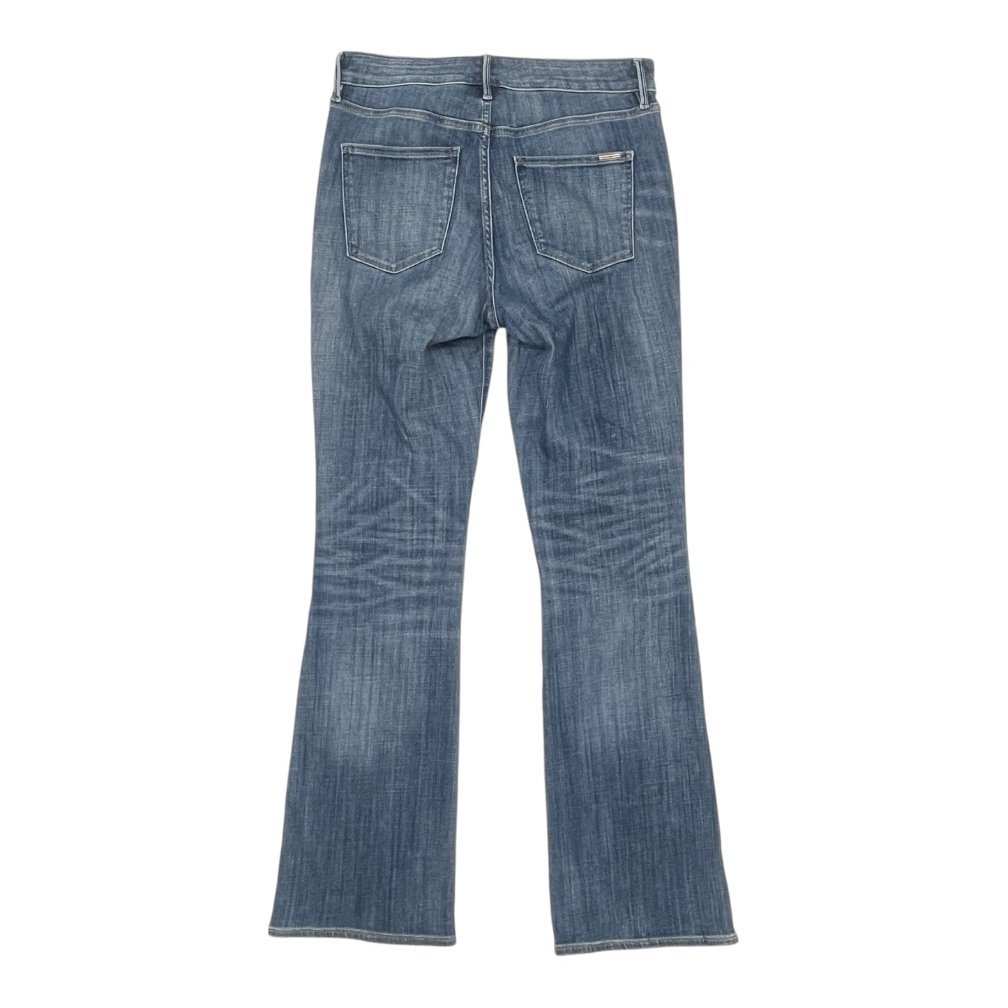 Jeans Flared By White House Black Market In Blue Denim, Size:6