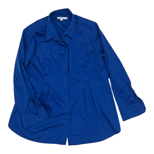 Top Ls By Chicos In Blue, Size:L