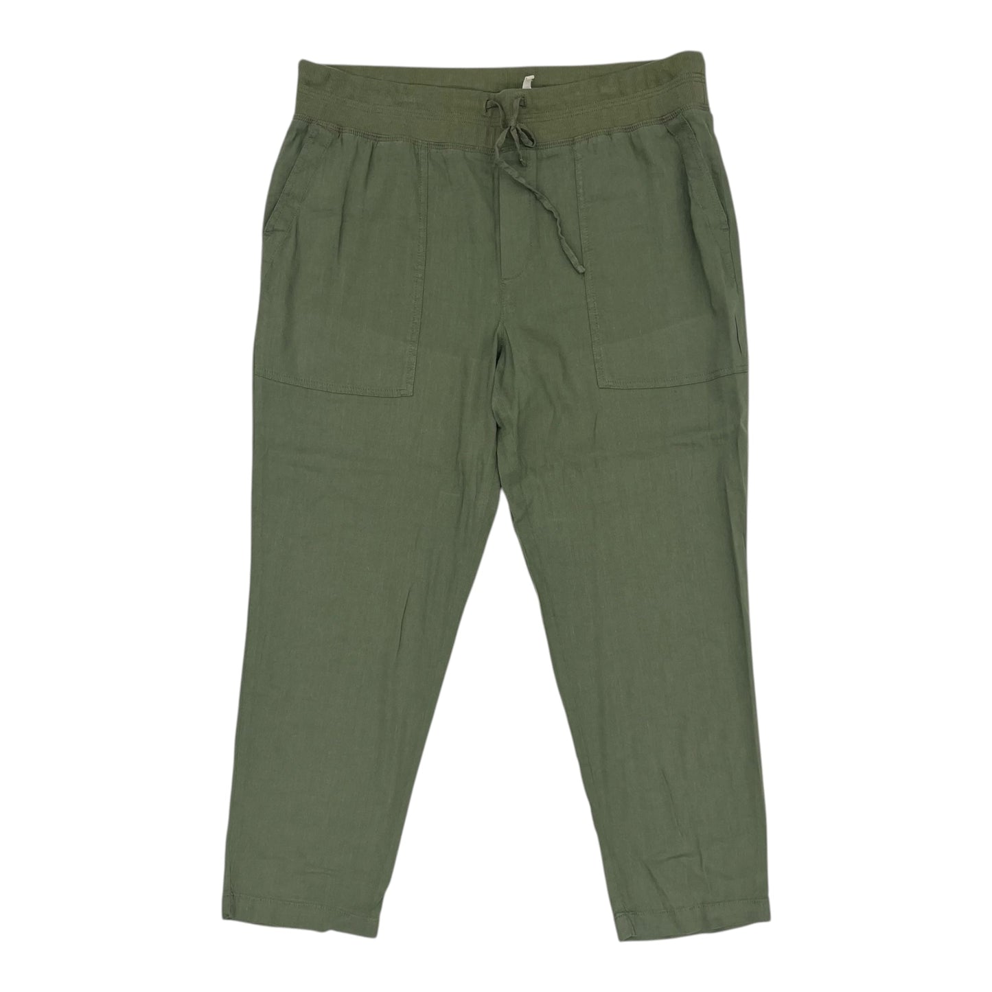 Pants Linen By Lou And Grey In Green, Size:Xl