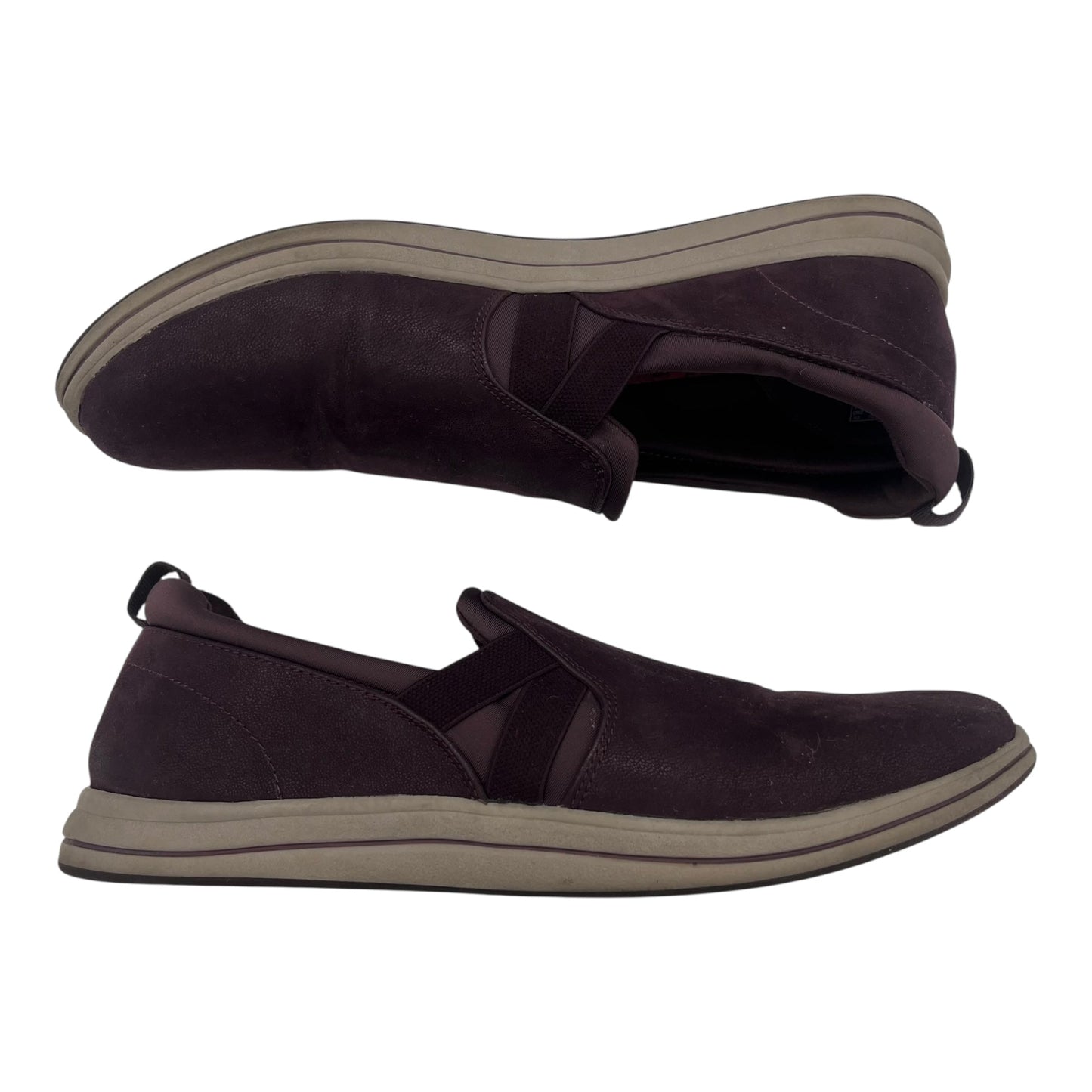 SHOES FLATS by CLARKS In PURPLE, Size: 10