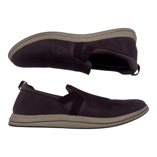 SHOES FLATS by CLARKS In PURPLE, Size: 10