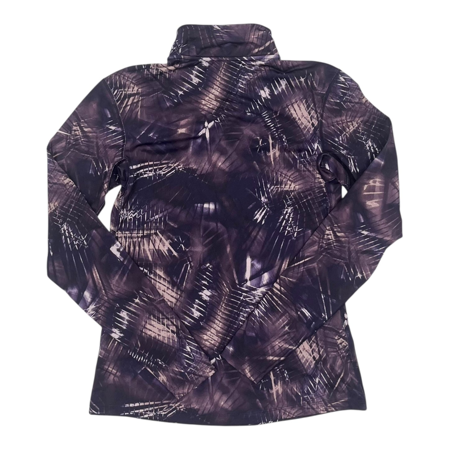 ATHLETIC TOP LS COLLAR by NIKE In PURPLE, Size: L